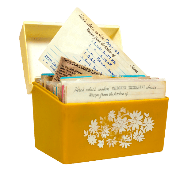 Old Recipe Box 2